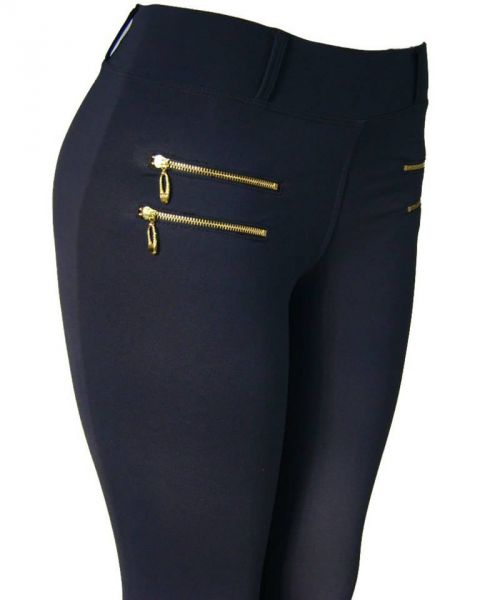 Calça Legging com ziper