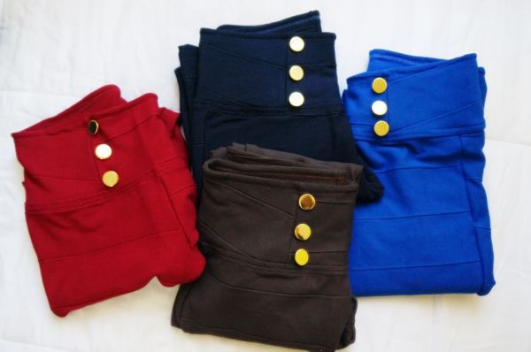 calça de bandagem..