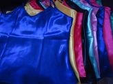 blusa de cetim de alcinha